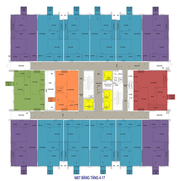 Hình Ảnh Mặt Bằng Chung Cư Nhà ở xã hội 39 Lương Khánh Thiện Hải Phòng