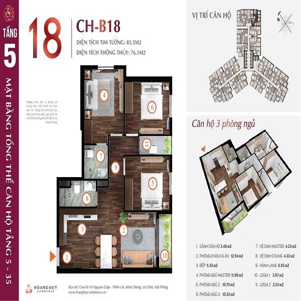 du an hoang huy commerce