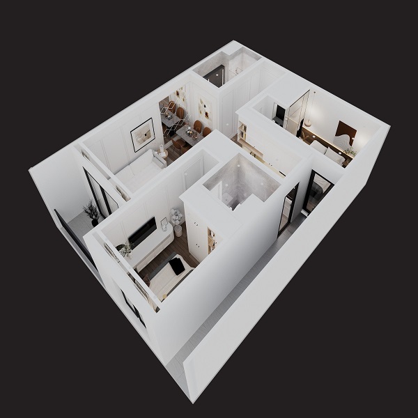 Hình Ảnh Mặt Bằng Căn Hộ Nhà ở Xã Hội 384 Lê Thánh Tông